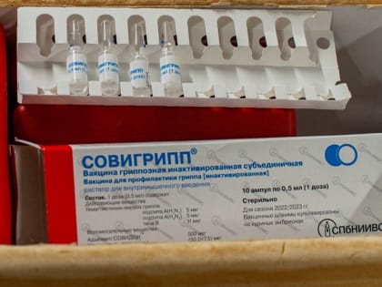 В Курскую область поступило 200 тысяч доз вакцины от гриппа