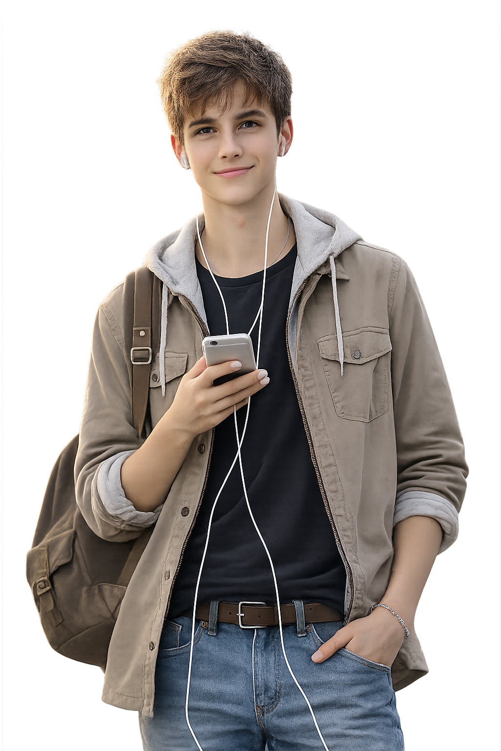 Student doing a mock proctored exam on a laptop, practising under simulated conditions