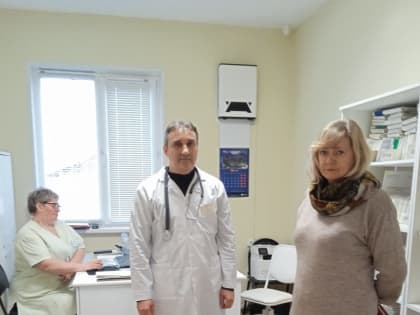 Наталья Трофимова оценила работу амбулатории в селе Каменское