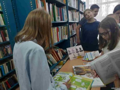 Профориентация для молодежи в библиотеке Веселево