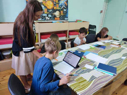Новый урок в клубе English Camp