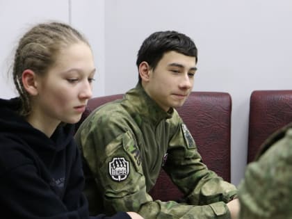 Рузские юнармейцы готовятся к военно-туристской эстафете