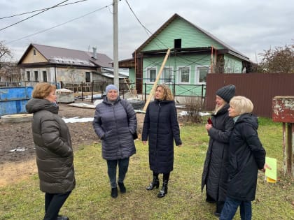 Пеший обход в селе Коробчеево