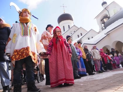 Масленица в храме Живоначальной Троицы