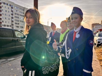Акция по безопасности дорожного движения в Орехово-Зуево