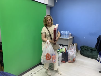 Гуманитарная помощь для школьников Рузского округа