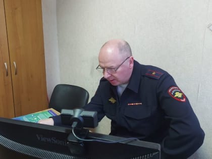 Начальник Госавтоинспекции принял участие в окружном родительском собрании по вопросам профилактики детского дорожно-транспортного травматизма