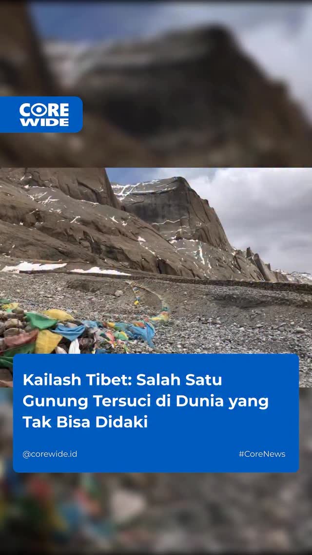 kailash tibet: salah satu gunung tersuci di dunia yang tak bisa didaki