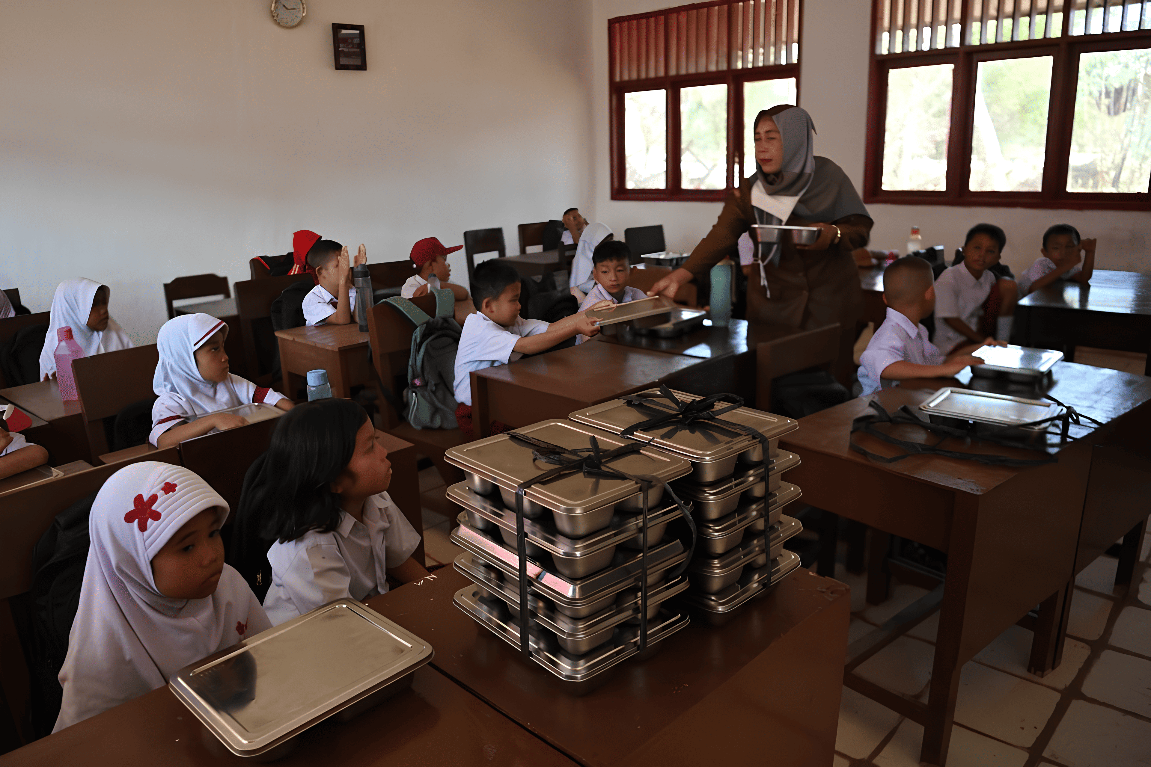 Bulan Puasa, MBG Diganti Menu Makanan Kering untuk Siswa Muslim