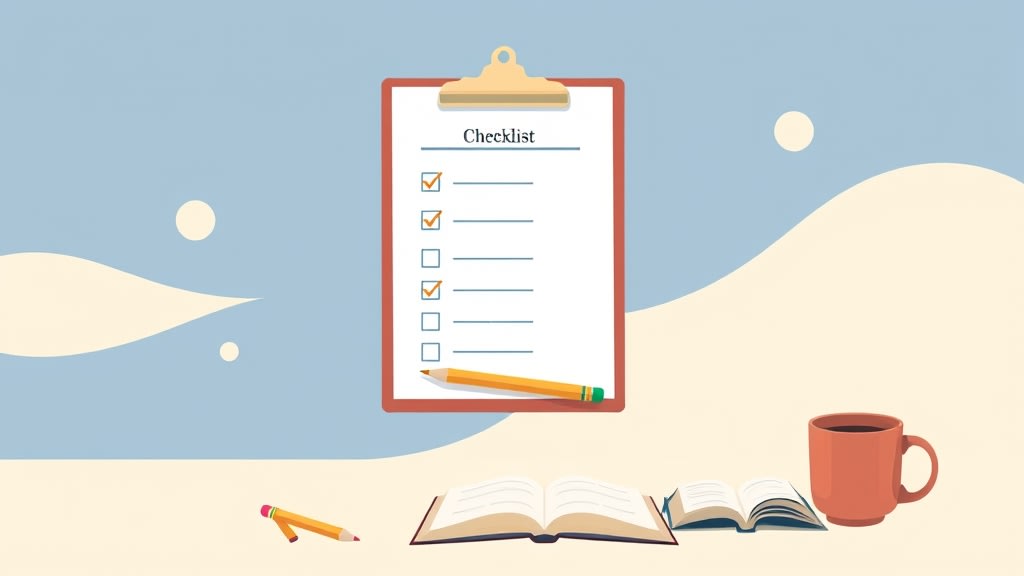 A clean organizational clipboard checklist with family names and colored status markers