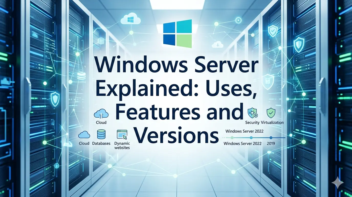 Windows Server Explained: Uses, Features and Versions 