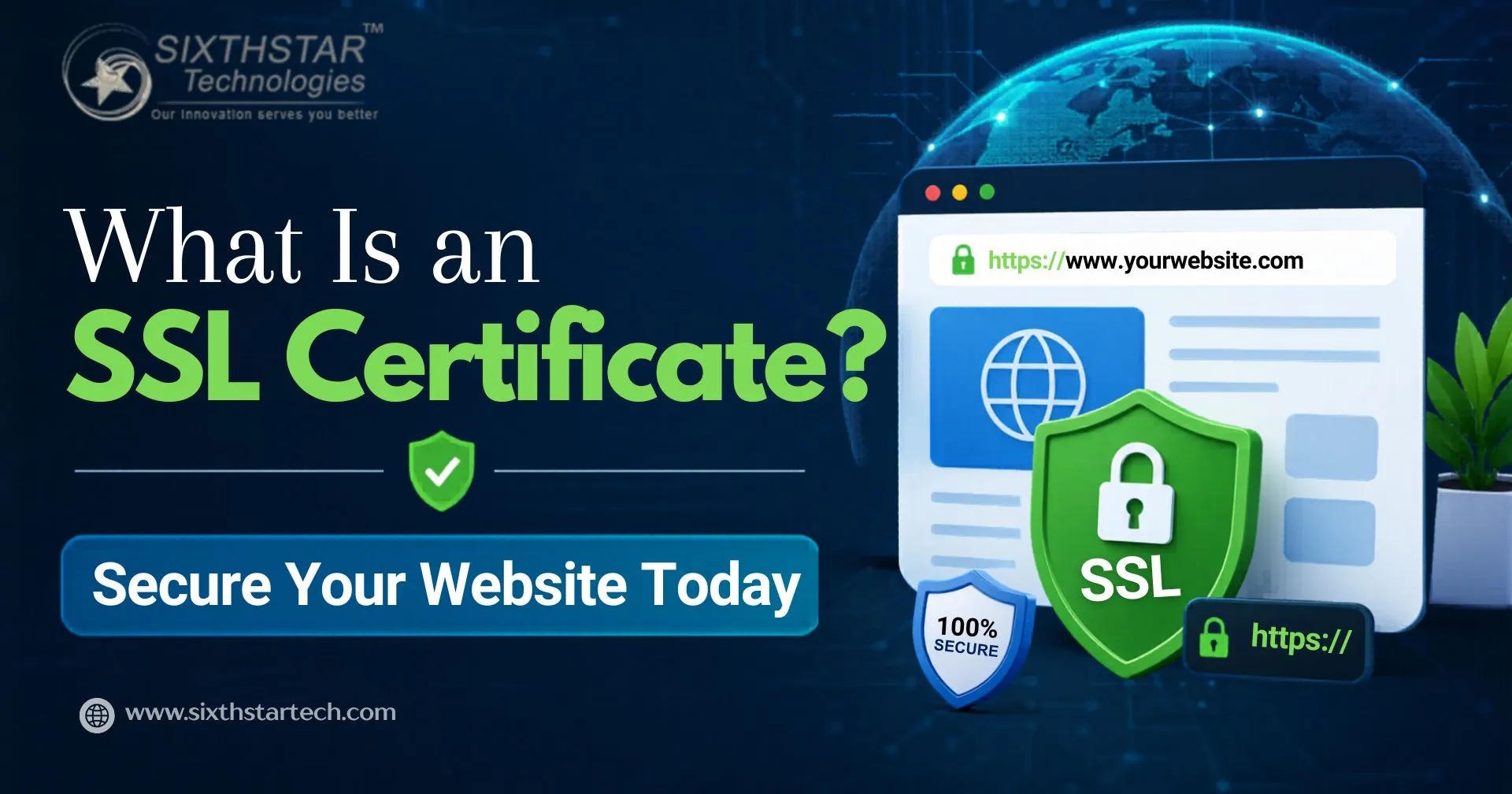 What Is an SSL Certificate? Secure Your Website Today - Sixth Star Technologies SSL Security