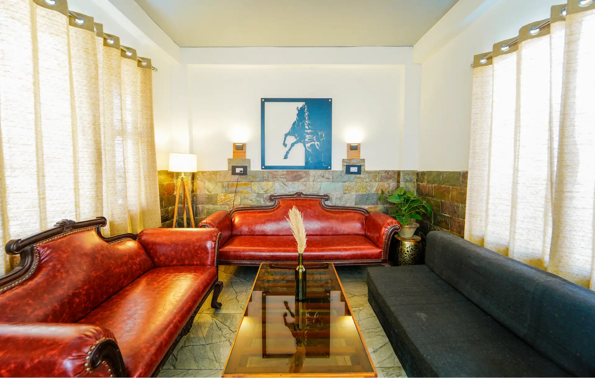 Ali Rattan room with scenic views