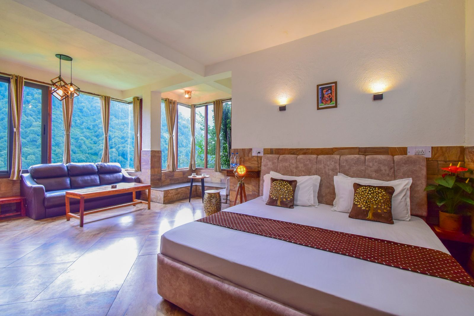 Wellness room for relaxation and rejuvenation