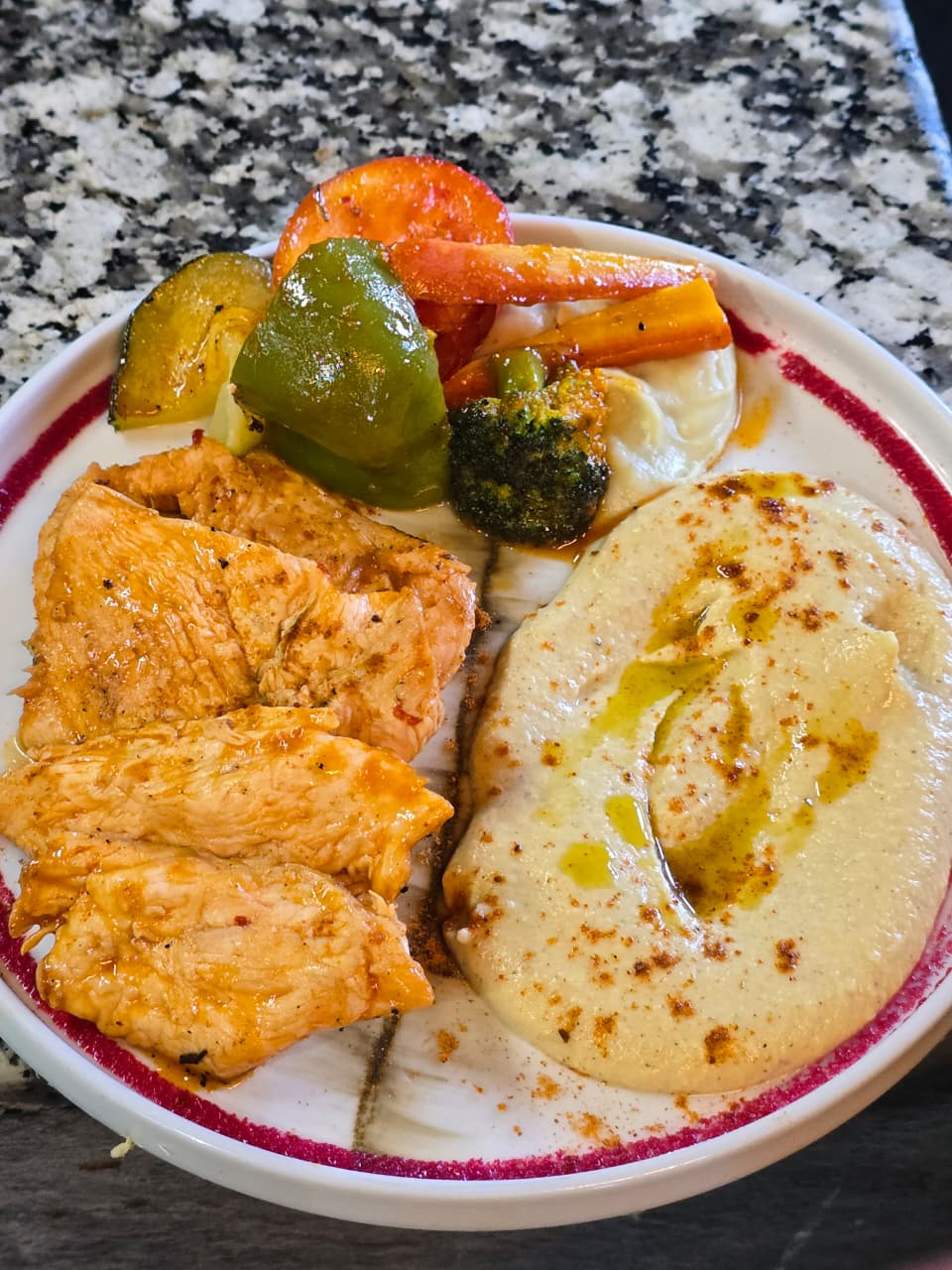 Fresh meals with mountain views