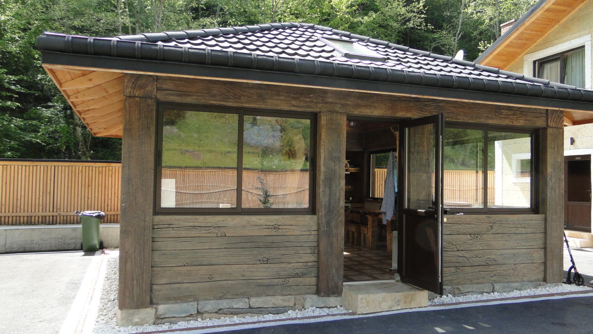 foisor decorativ rustic Arteus - după