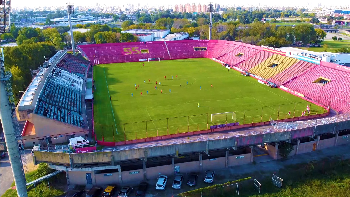 Vista aérea Estadio España