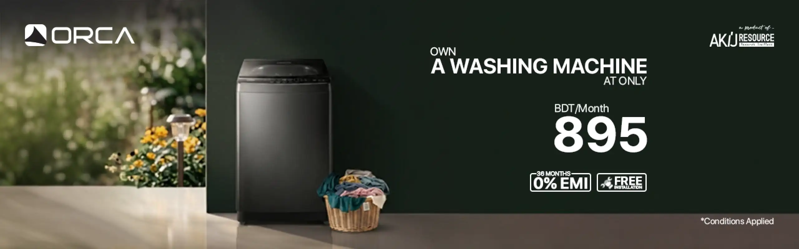 Free delivery inside Dhaka promotional banner