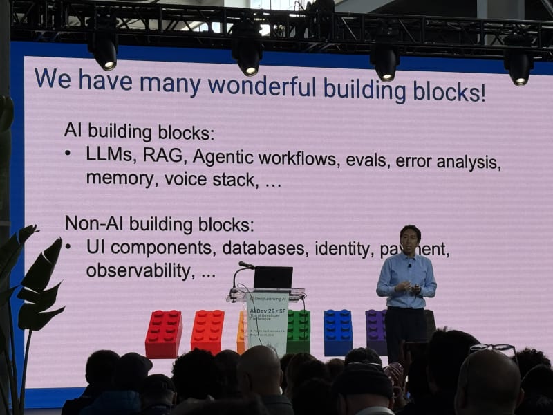 Andrew Ng AI coding and Codream keynote