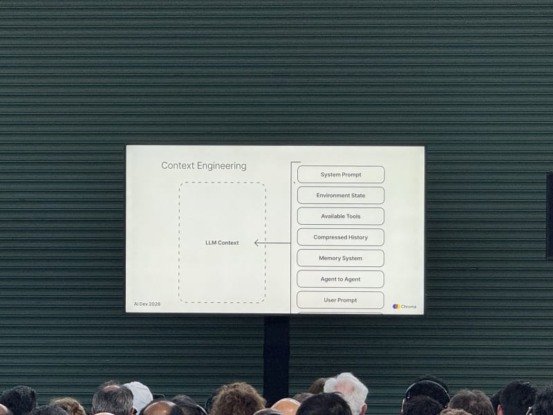 Jeff Huber Chroma Context-1 keynote