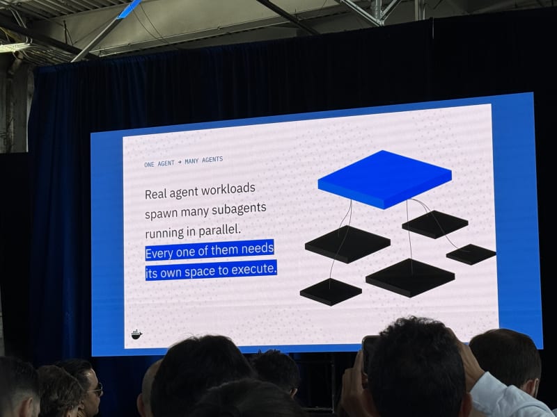 Docker shipping agents safely talk