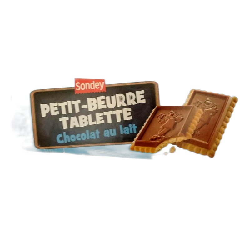 Petit beurre tablette, chocolat au lait
