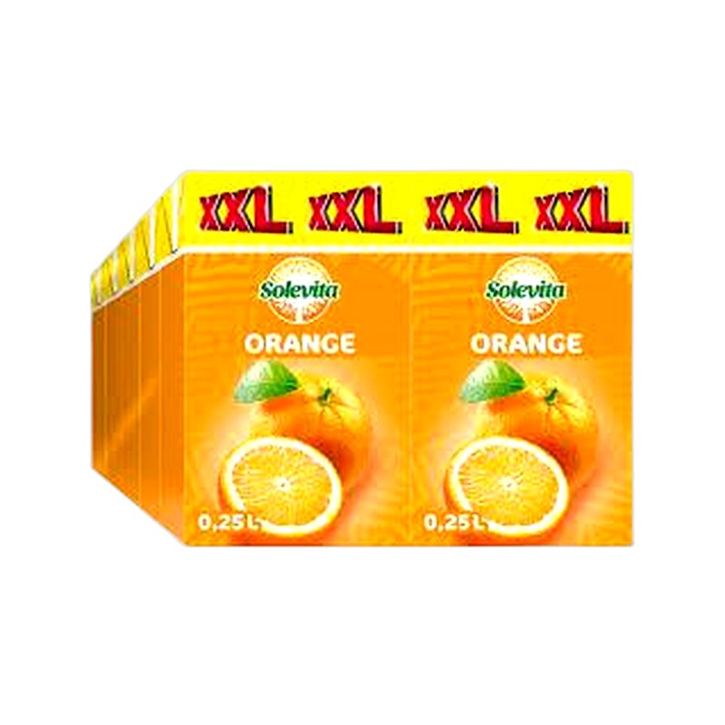 Jus d'orange XXL, pack de 10