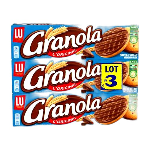 Biscuit granola, pack de 3