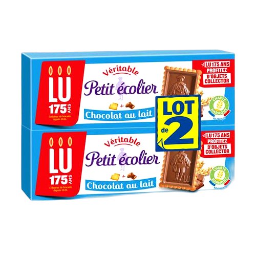 Petit écolier Lu, lot de 2