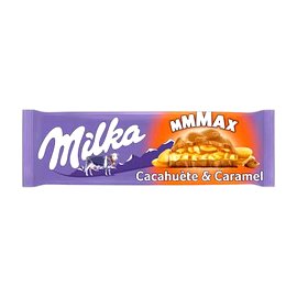 Milka MMMax, cacahuetes et caramel