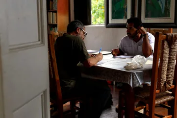 Adjuntas, Puerto Rico, 06/24/2026. Arturo Massol Deyá, director of the organization Casa Pueblo, during his workday.| Thais Llorca for The Parlor Magazine
