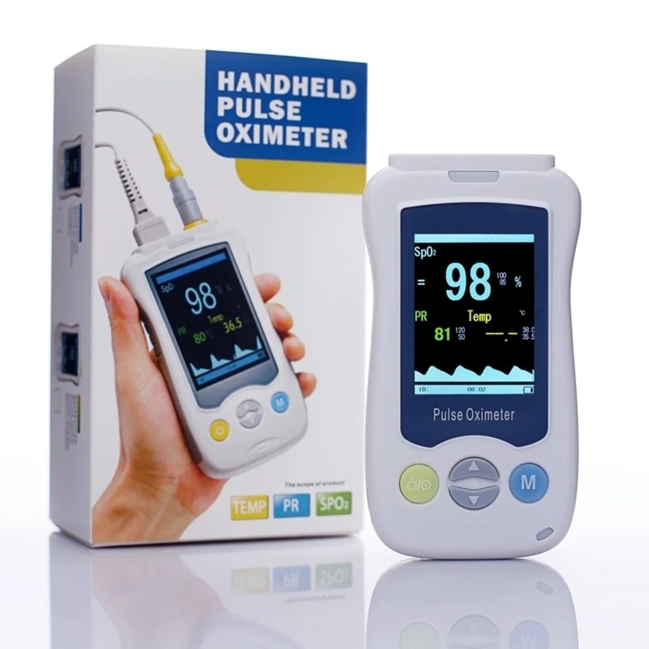 JYouCare ทางการแพทย์แบบพกพาชีพจร Oximeter ผู้ใหญ่ทารกแรกเกิดทารกแรกเกิดเด็กทารกเด็ก Oximetro De Dedo OLED