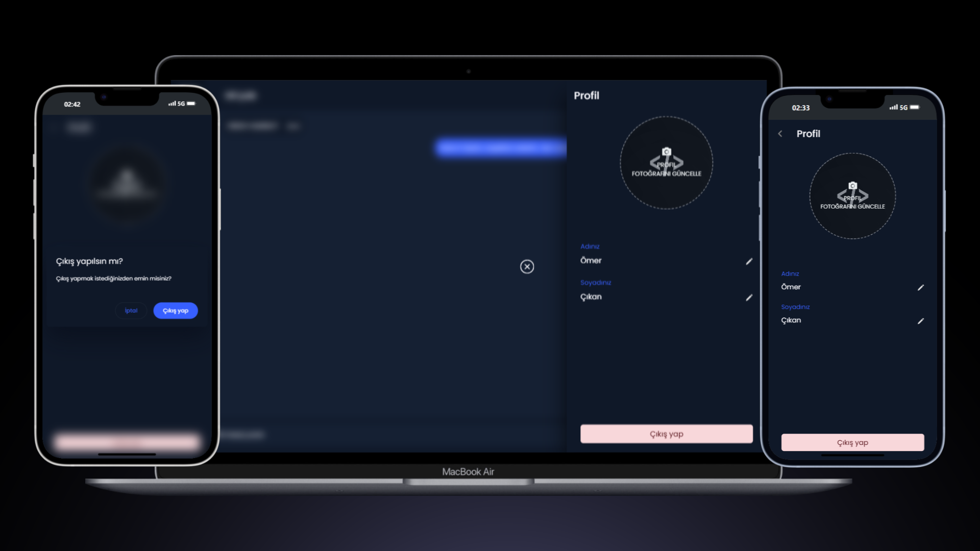 Kullanıcı Profil Ekranı