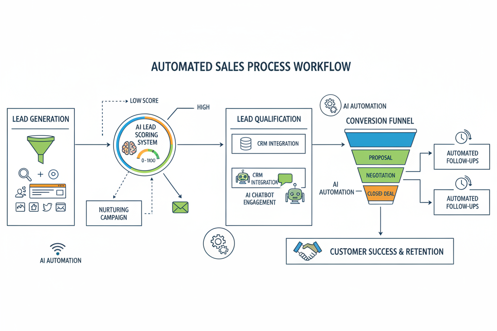 An abstract AI network processing data points and connections, symbolizing predictive analysis.