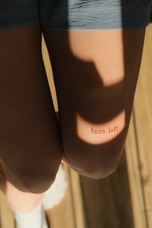 Тату цитата з Доктора Хто