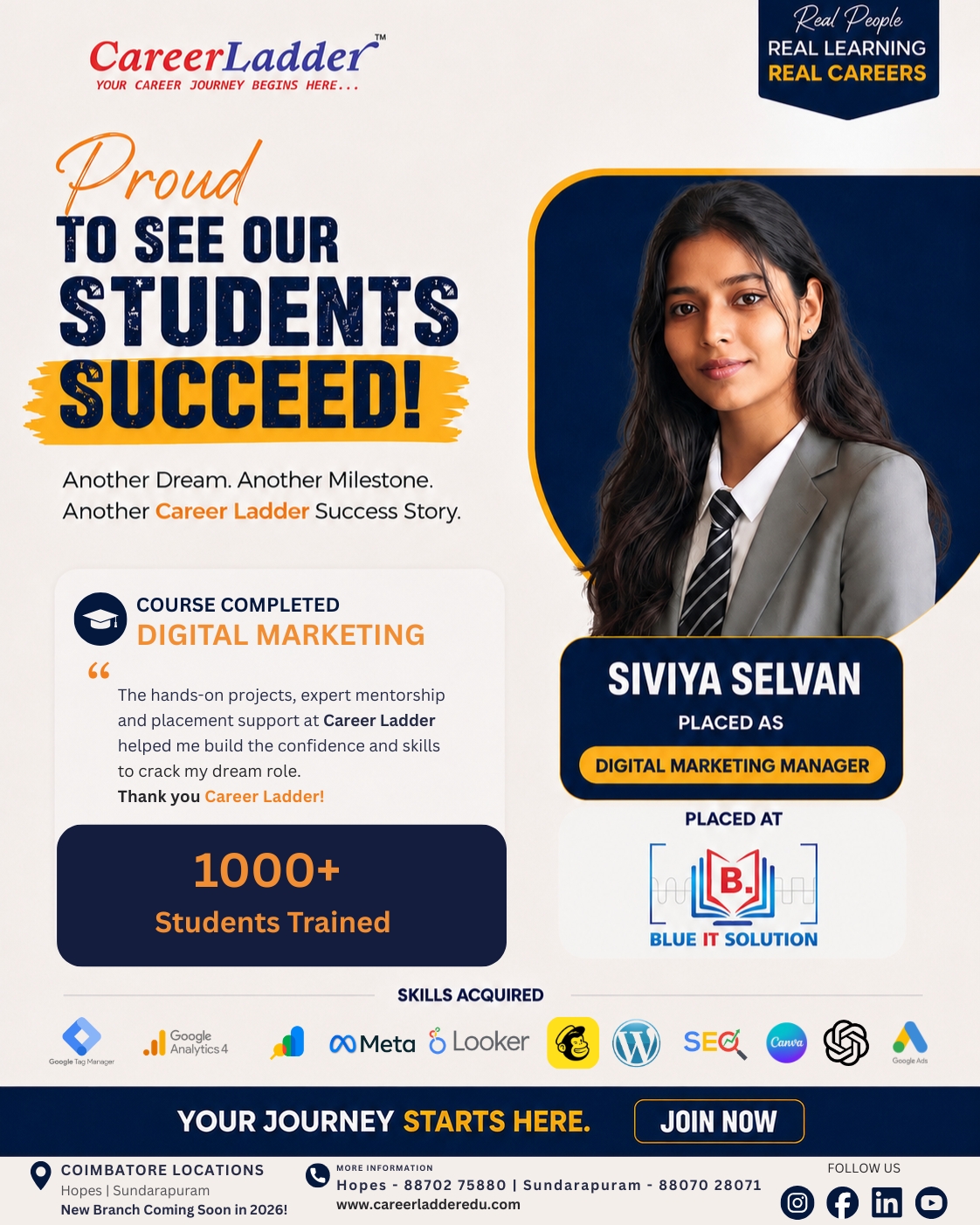Placed student 1