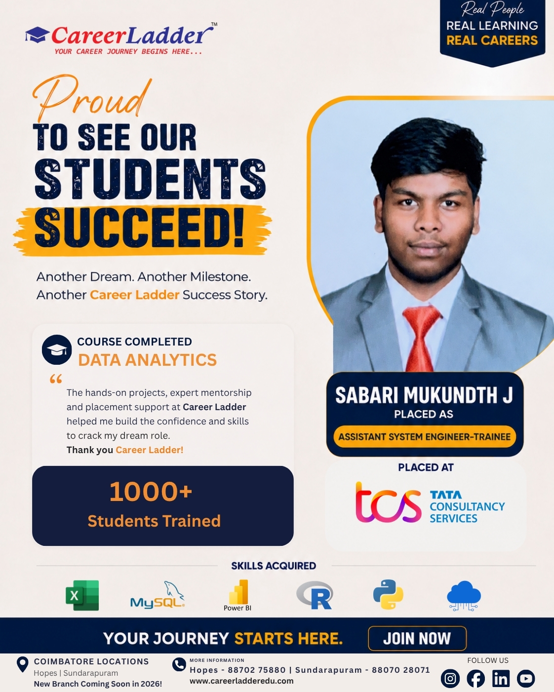 Placed student 7