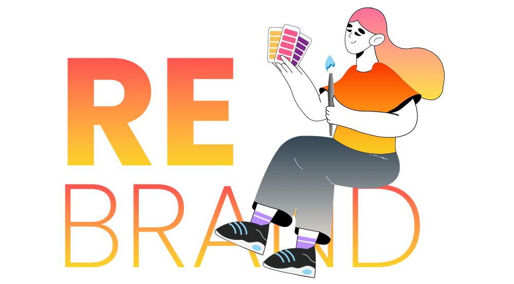 Rebrand Illustration
