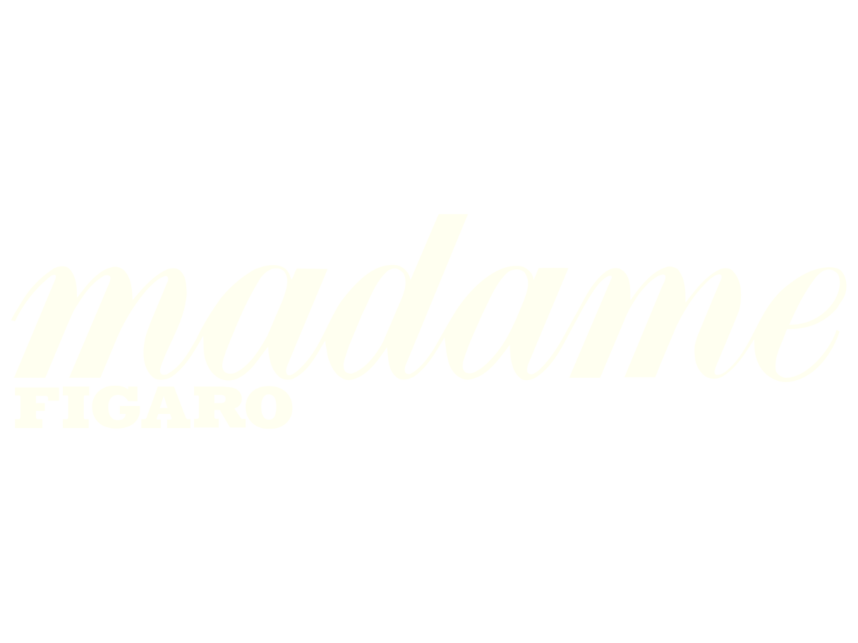 logo madame figaro beige