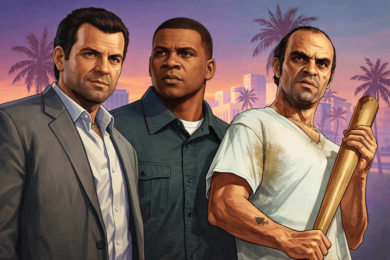 Dein GTA-5-Maincharacter – finde es heraus! Quiz Bild