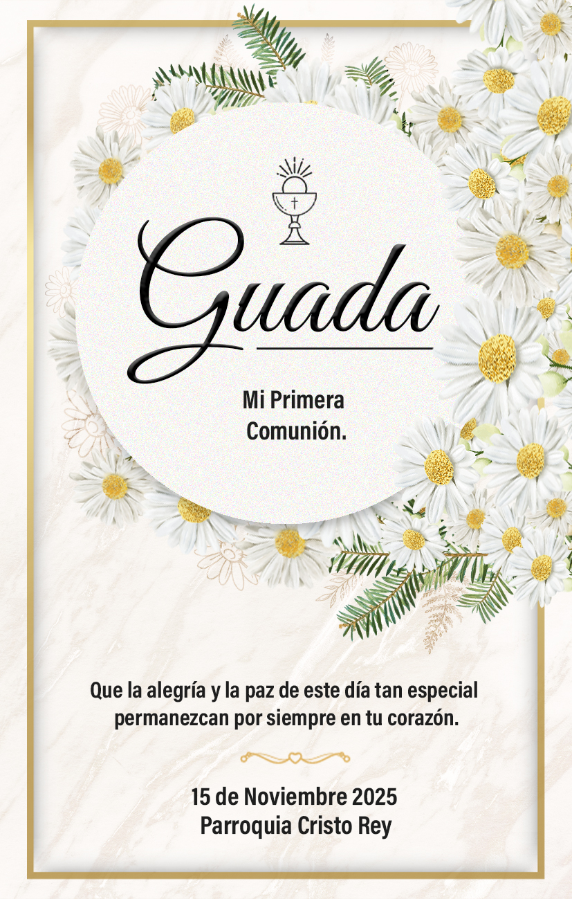 Ejemplo de comunión