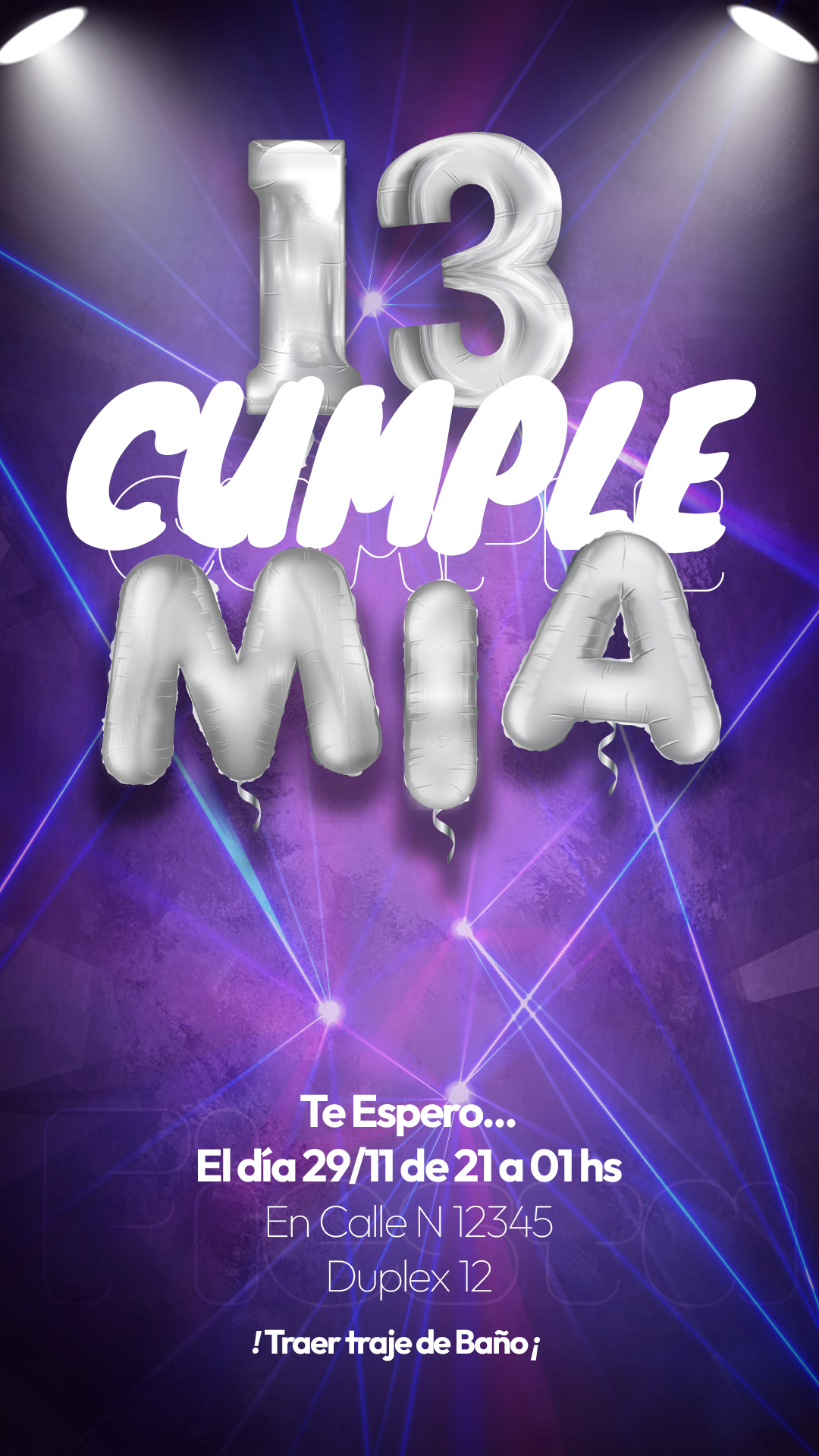 Ejemplo de cumpleaños