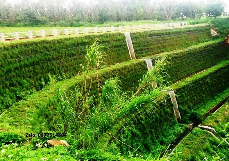 Thiết kế tường chắn đất bằng đá hộc