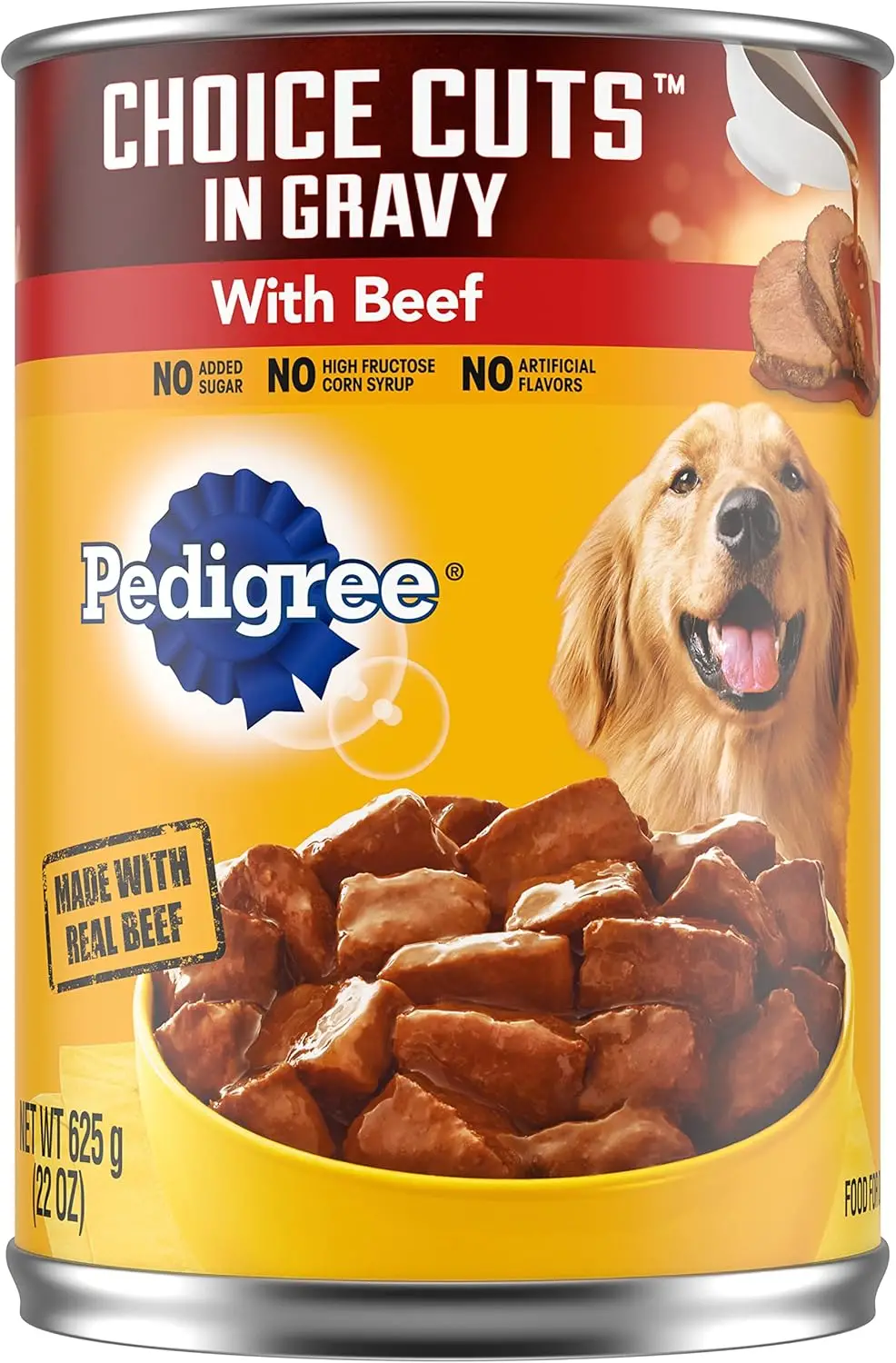 PEDIGREE CHOICE CUTS IN GRAVY Adult Canned Soft Wet Dog Food with Beef