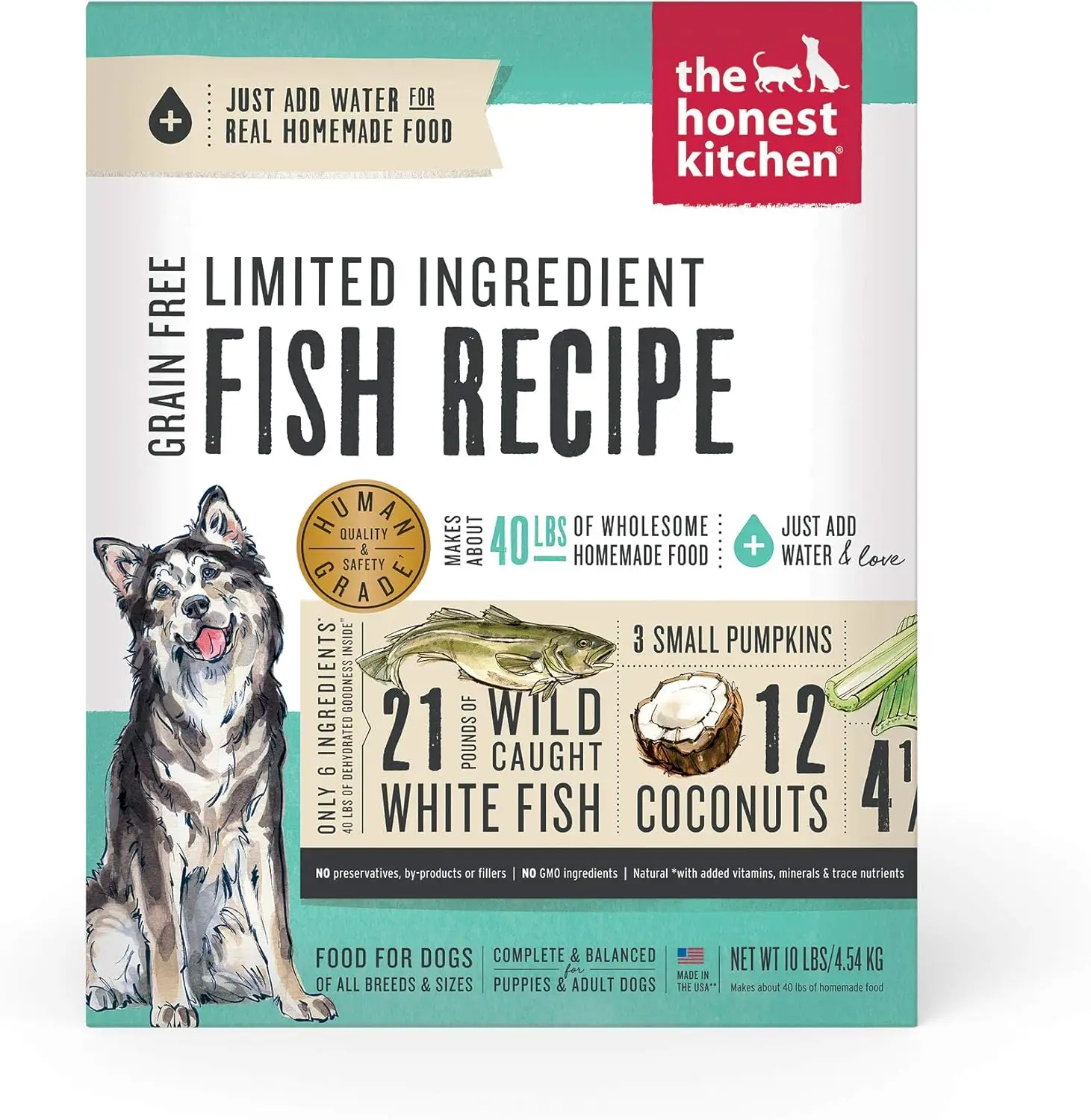 Honest Kitchen Limited Ingredient Fish