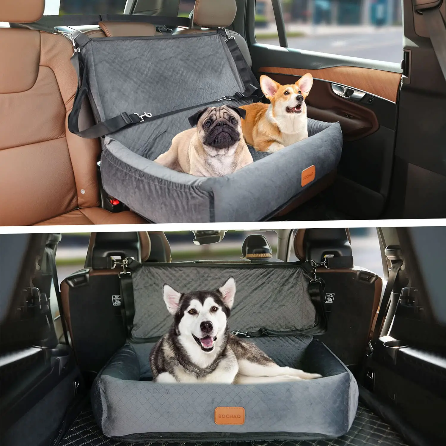 Dog Car Seat with Seat Belt: Safe Travel for Pets in Cars!