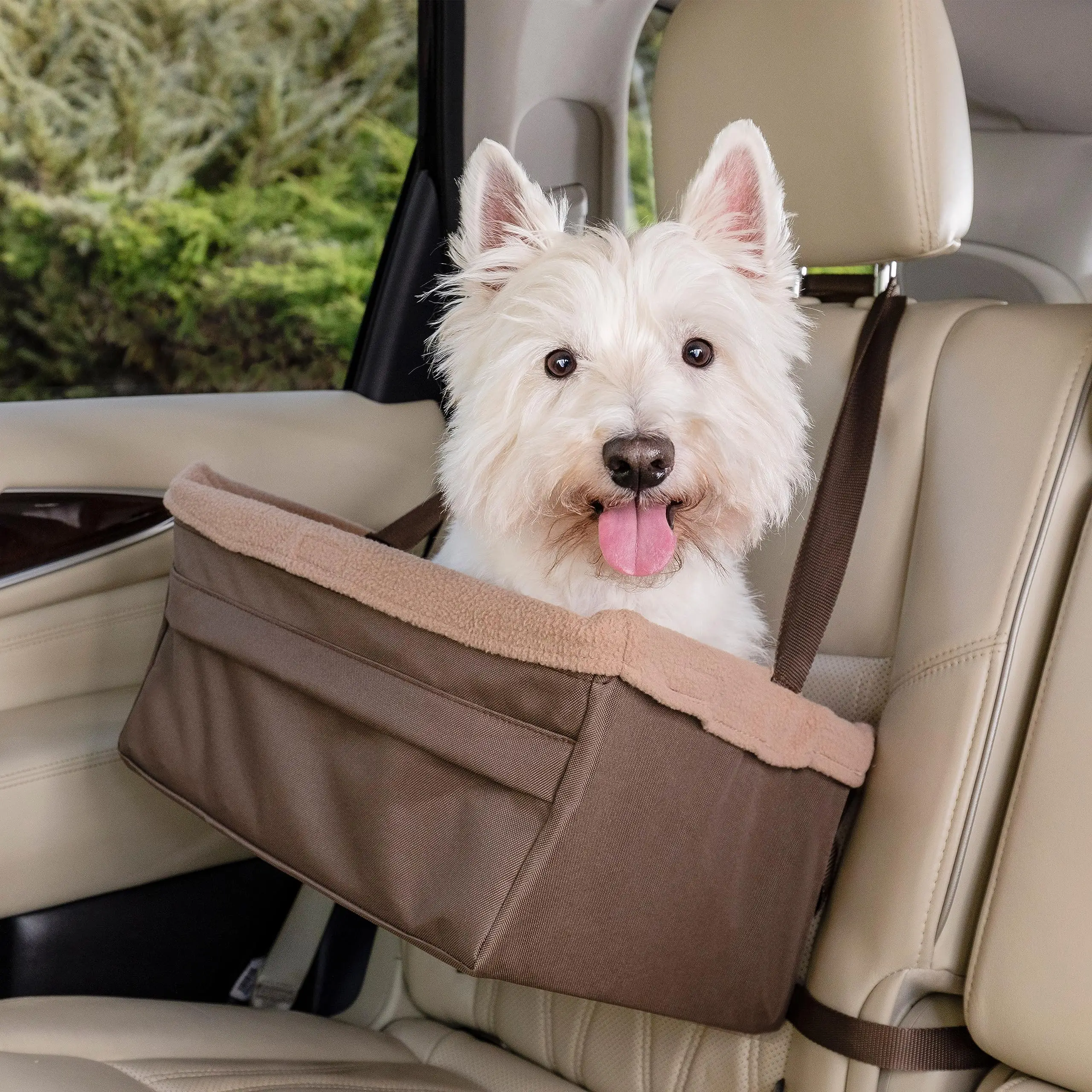 Dog Car Seat with Seat Belt: Safe Travel for Pets in Cars!