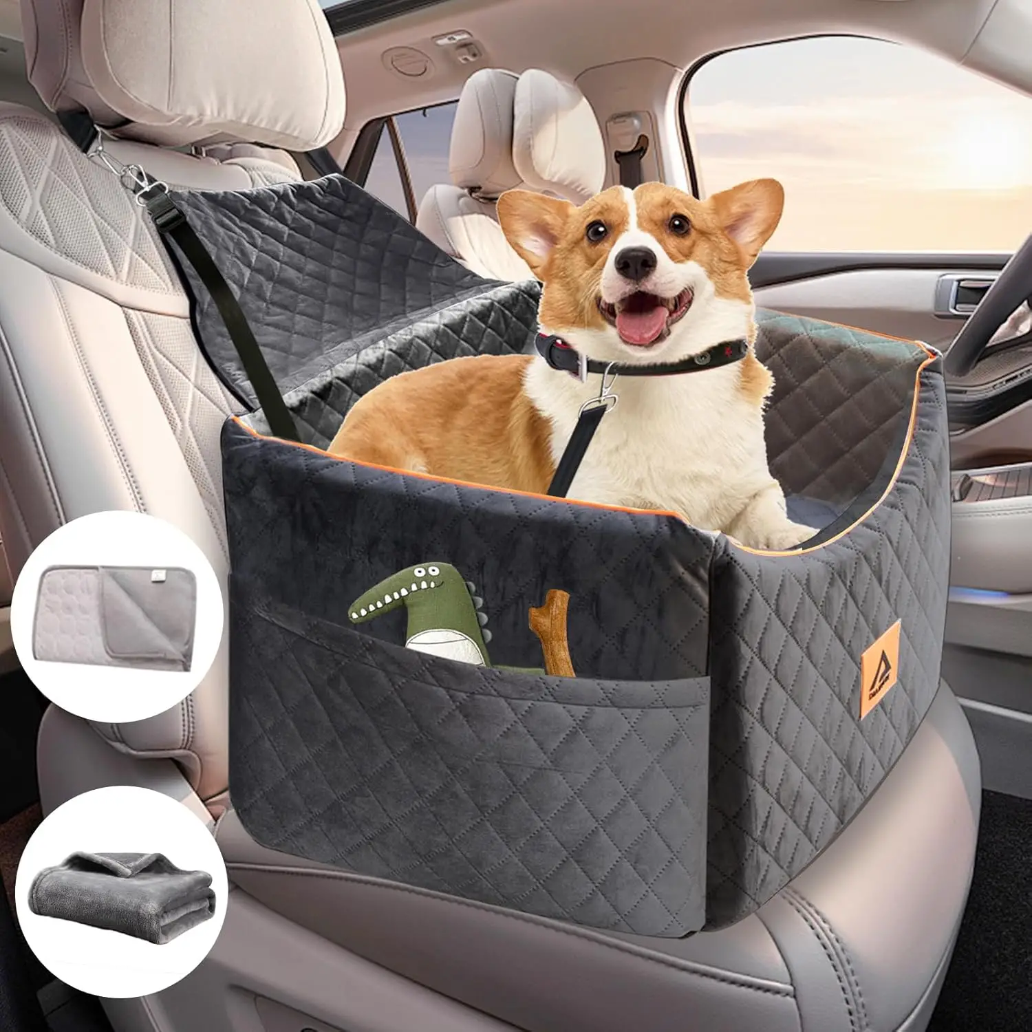 Dog Car Seat for Small Medium Dogs
