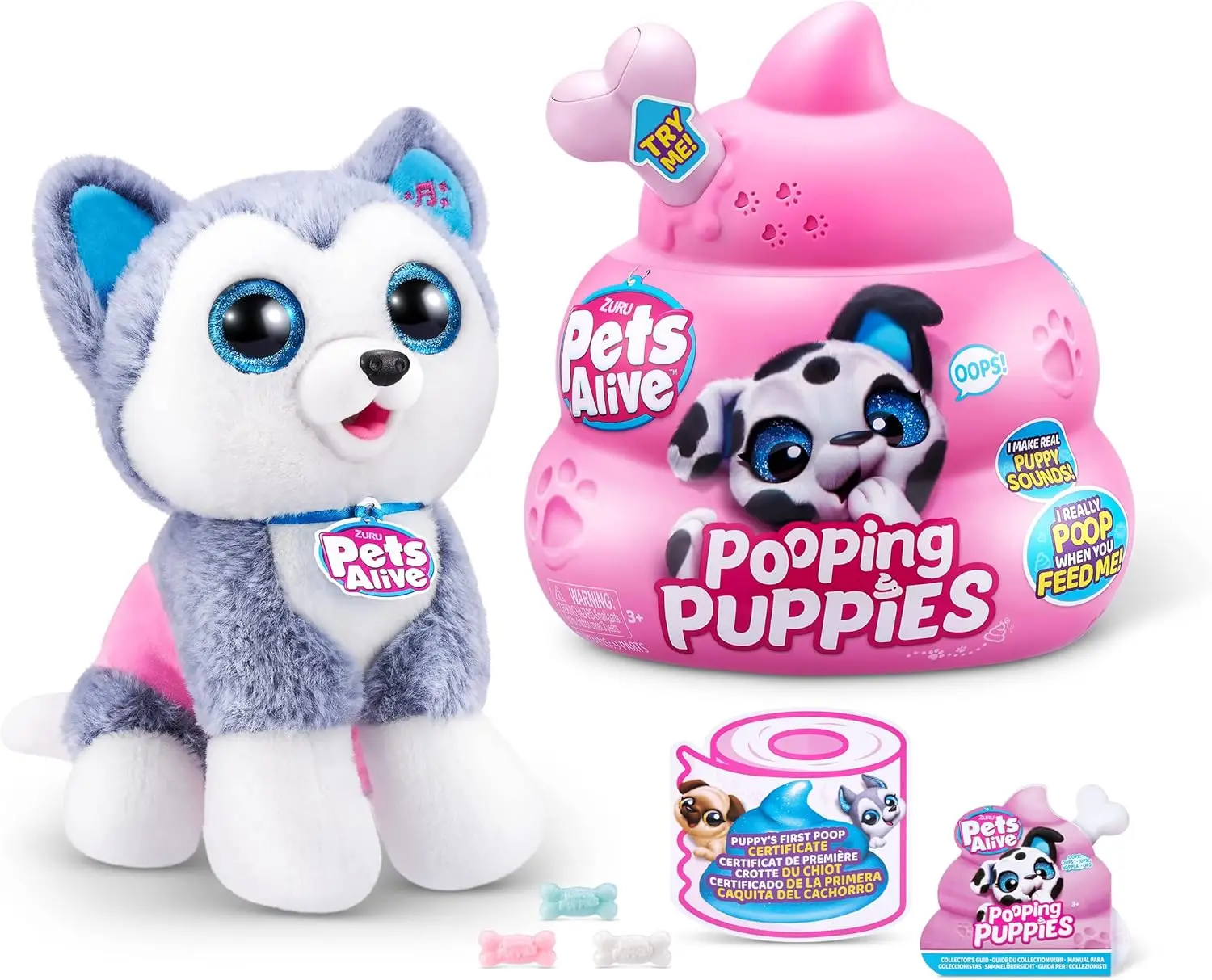 Pets Alive Pooping Puppies (Husky)