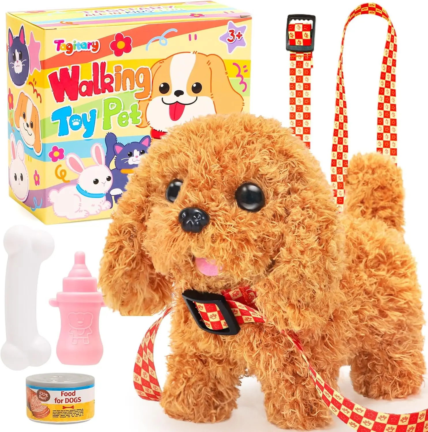 Tagitary Plush Toys Puppy Electronic Toy